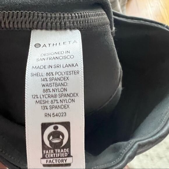 Athleta All Over Gleam Faux Leather Leggings - Picture 6 of 6